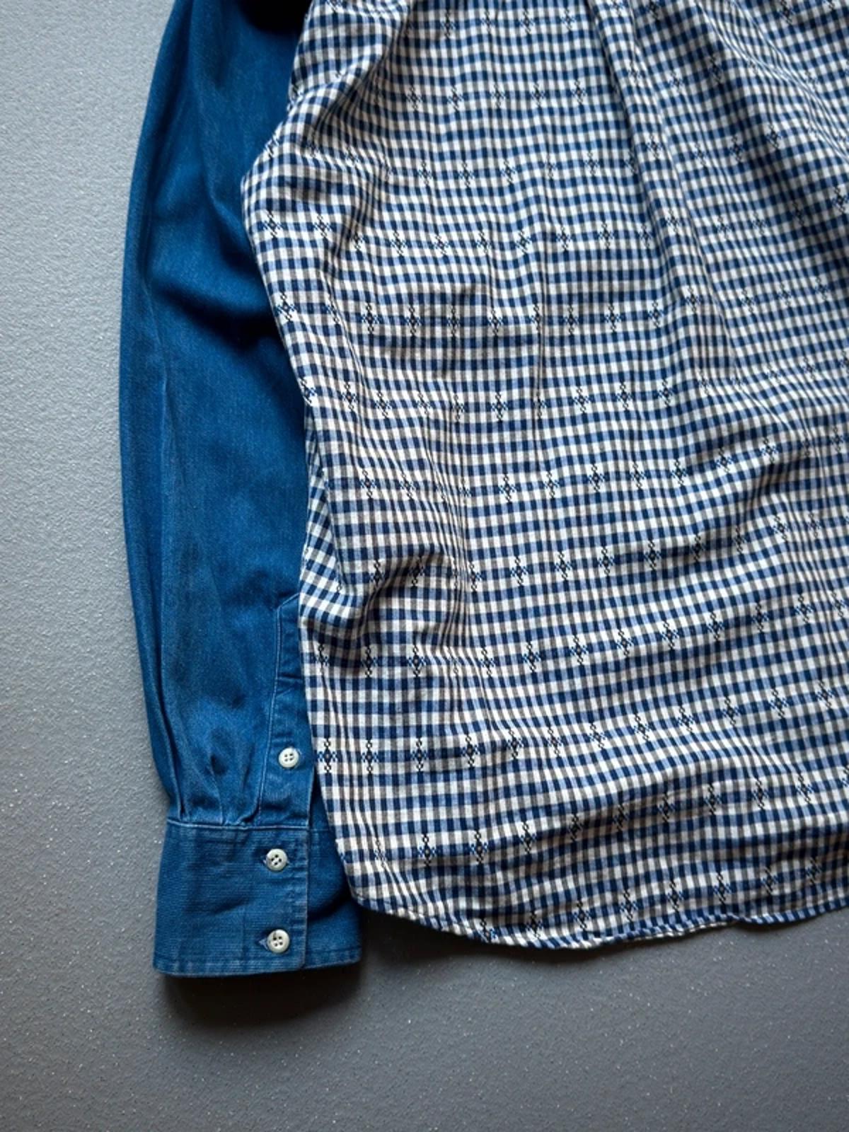 Western Shirt Aztec Rockabilly Large Men’s Vintage