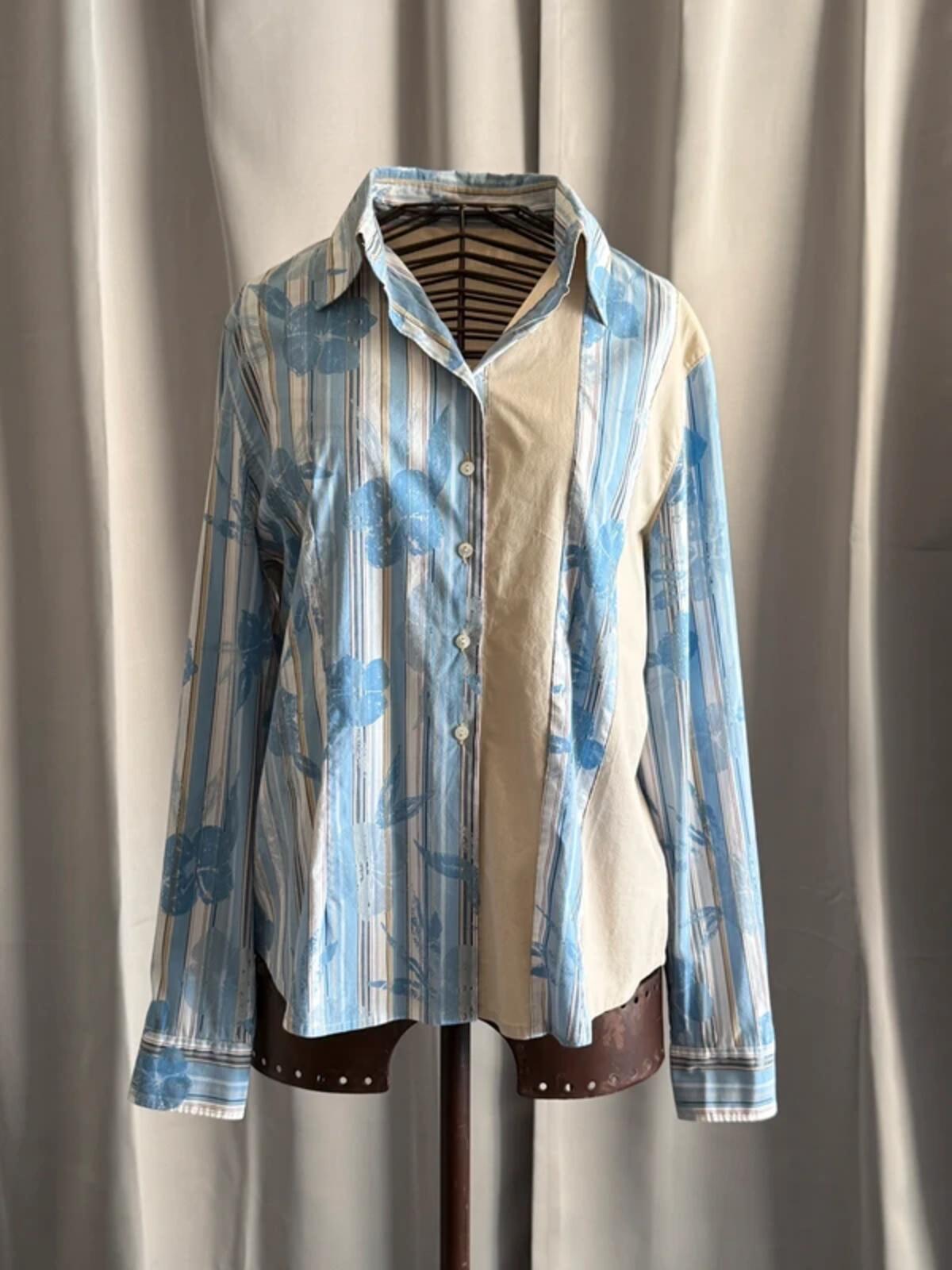 Vintage Y2K Fitted Shirt Ladies XL