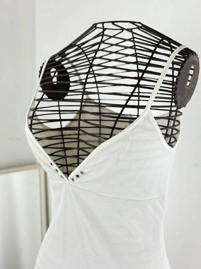 Onyx Y2K Fitted Dress Medium