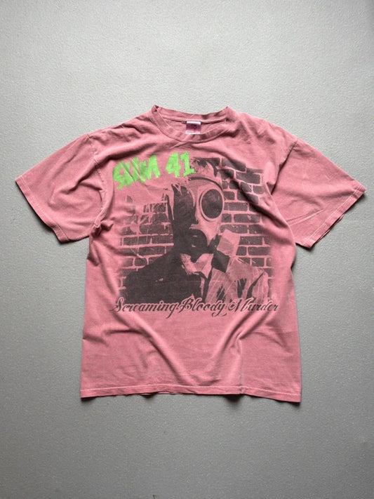 Sun 41 European Tour 2011 T Shirt Medium / Large