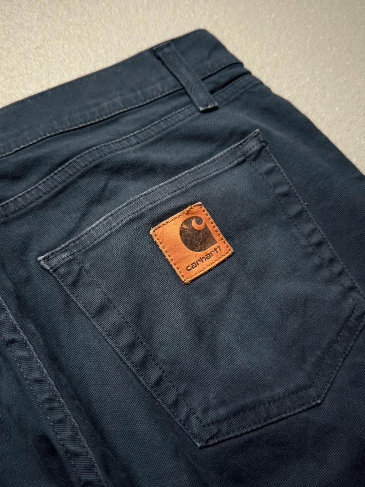 Carhartt Navy Work Pants 33”