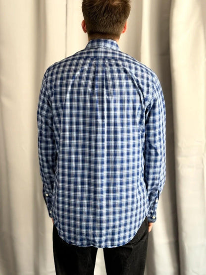 Polo Ralph Lauren Blue Check Shirt Medium
