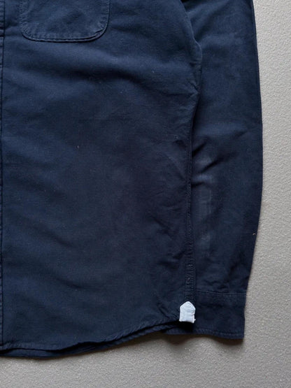 Abercrombie & Fitch Y2K Navy Oxford Shirt XL