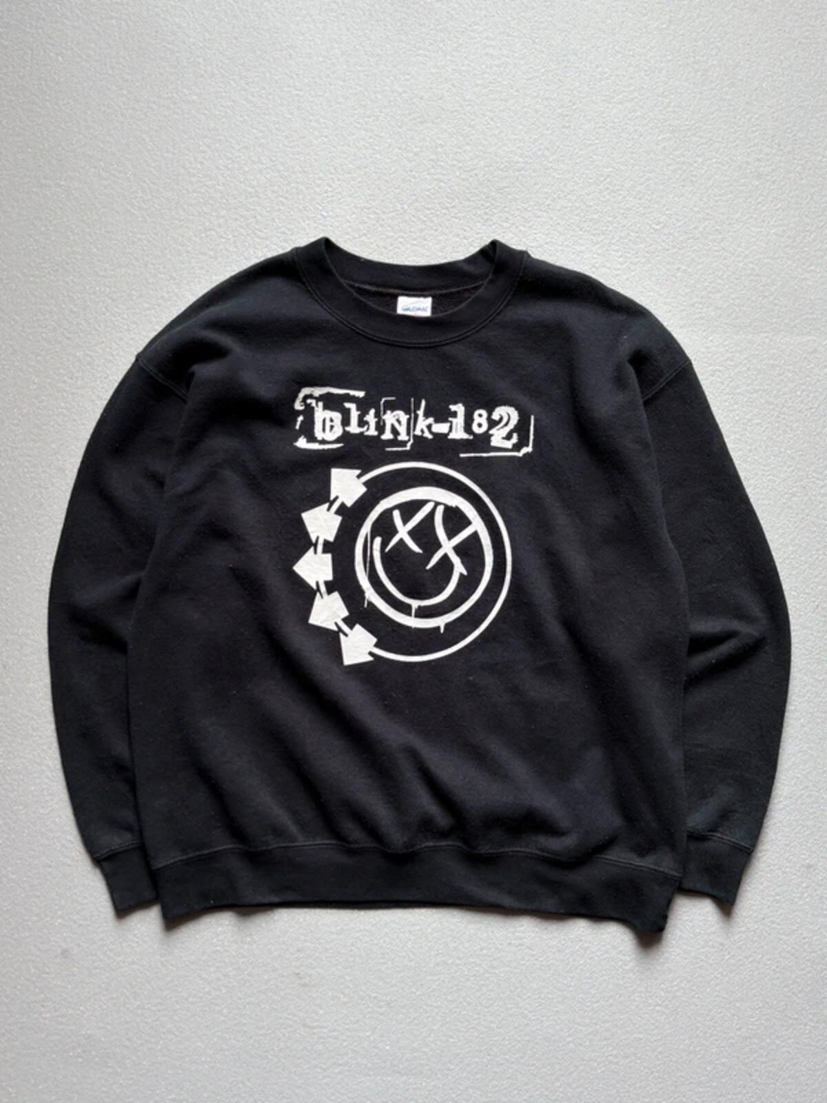 Blink 182 Y2K Self Titled Album Sweatshirt Large