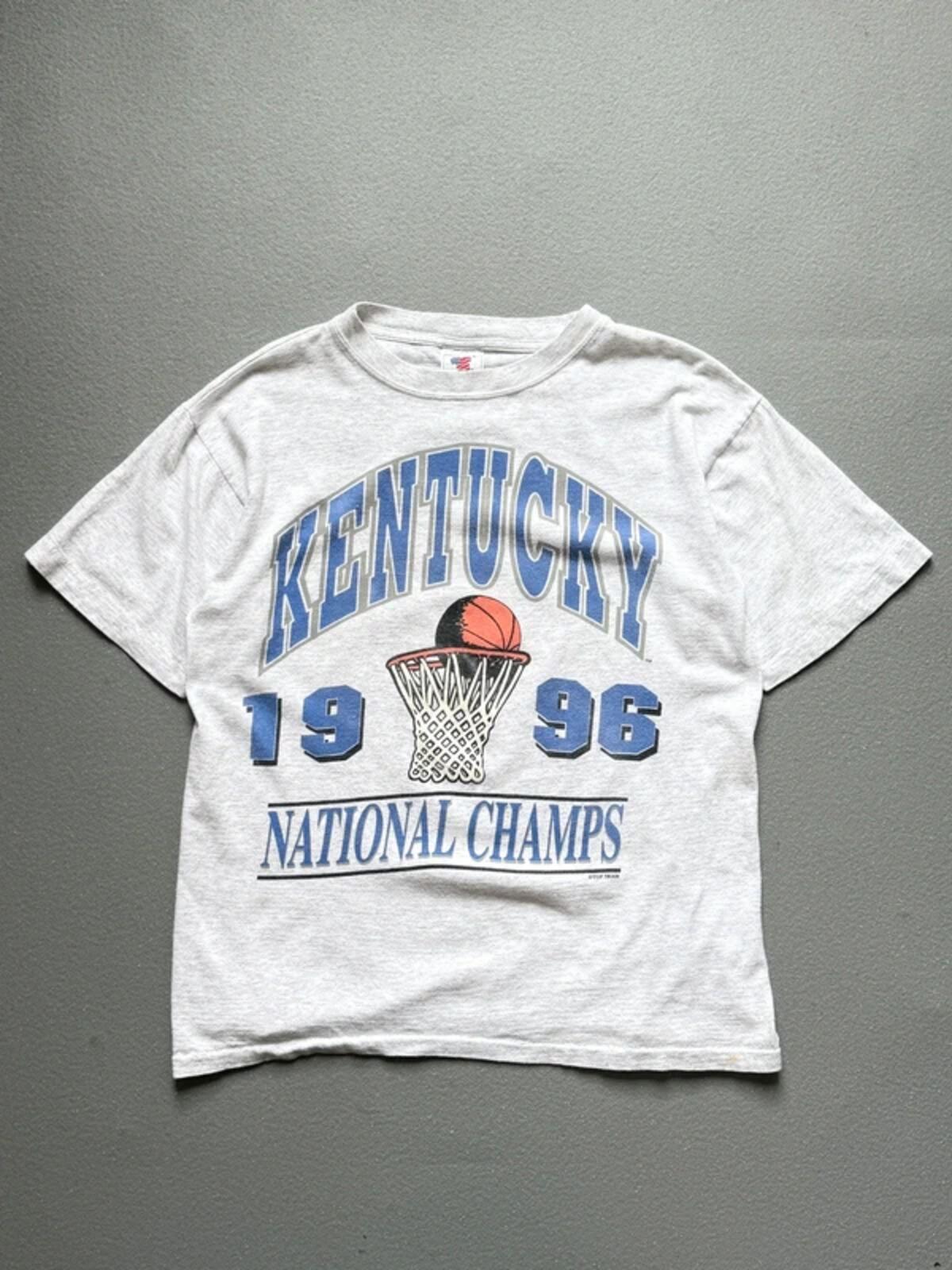 Vintage Single Stitch Kentucky Basketball T Shirt Large