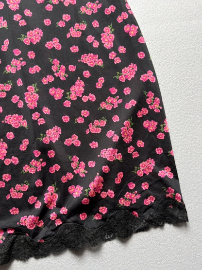 Y2K Floral Slip Dress Small 8/10
