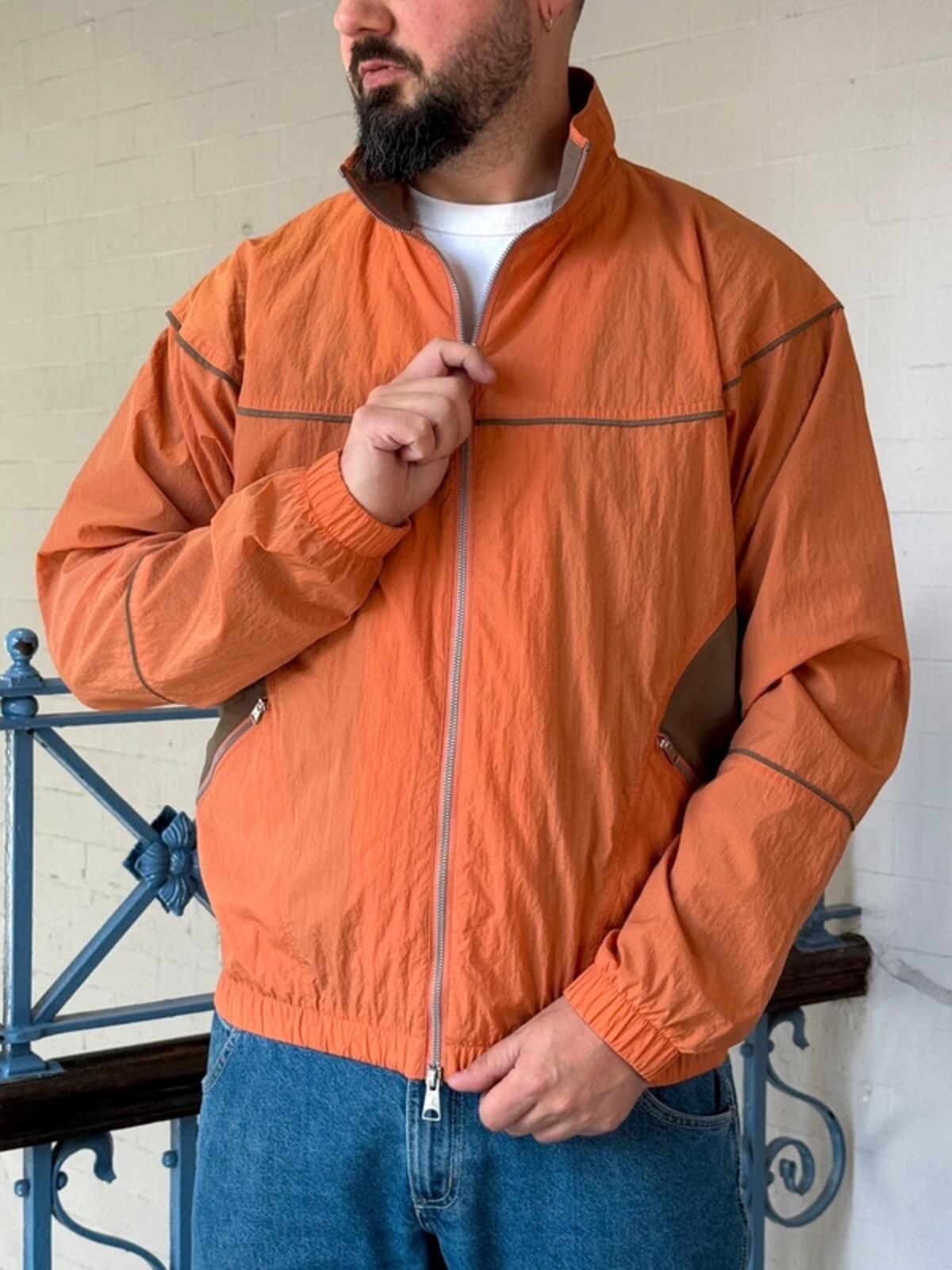 Jordan Orange Windbreaker Large