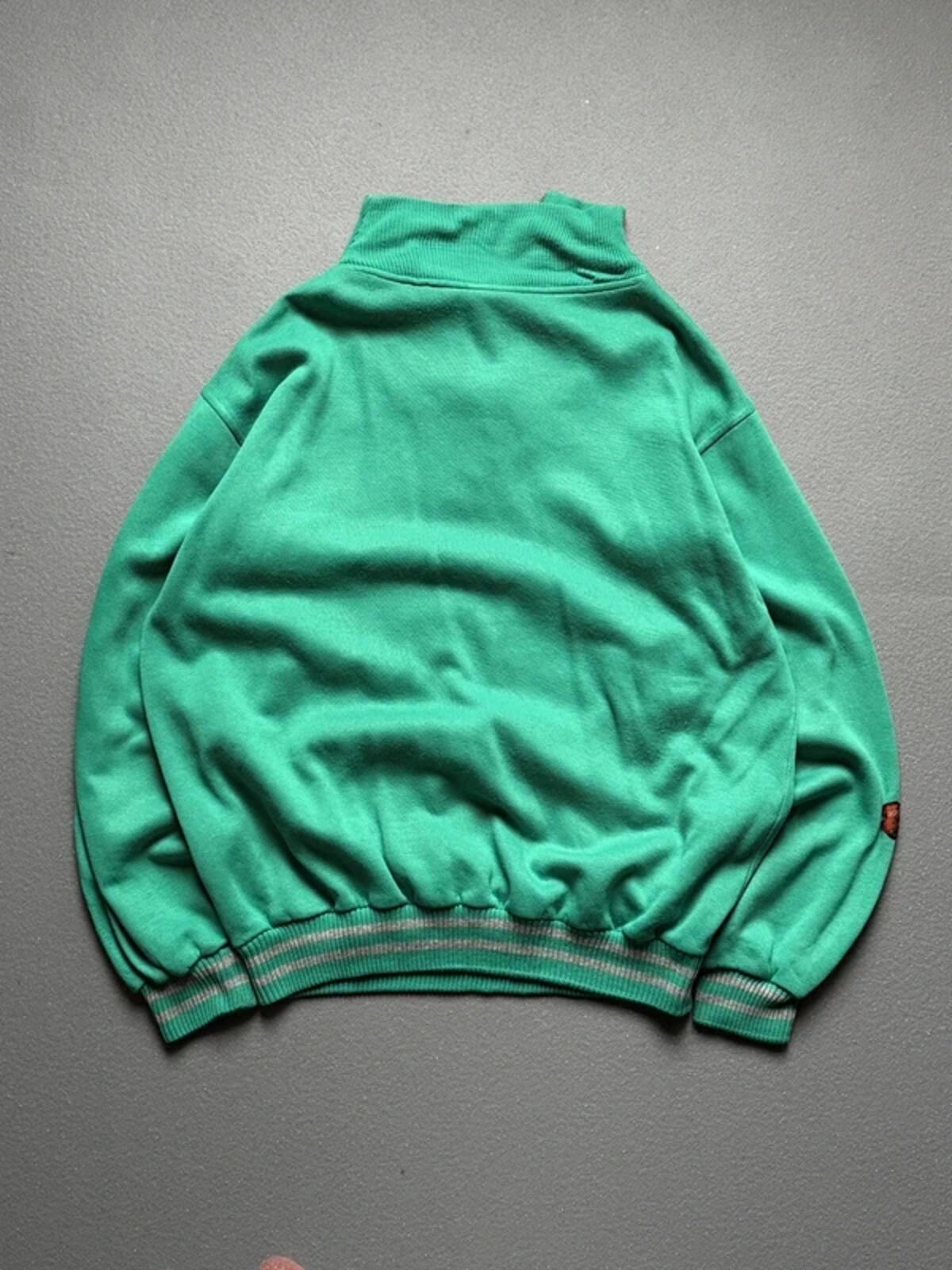 Vintage Fishing 1/4 Zip Sweatshirt XL