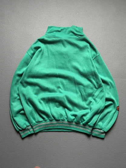 Vintage Fishing 1/4 Zip Sweatshirt XL