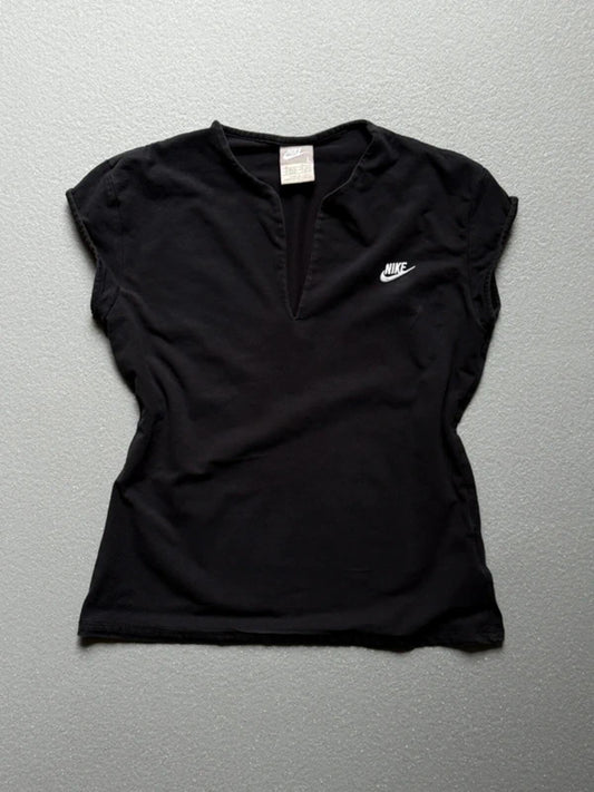 Y2K Nike Sleeveless Cropped T Shirt Large Ladies