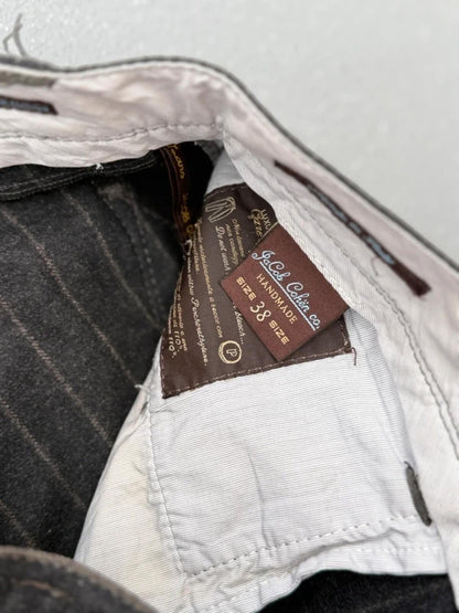 Jacob Cohen Luxury Wool Pinstripe Trousers 38”