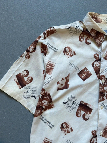 Vintage 80s Photo Print Shirt XL