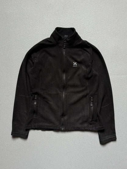 Haglofs Black Zip Fleece Small Ladies