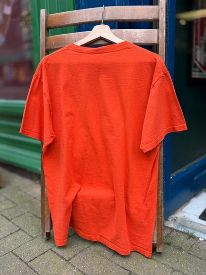 Miami Florida Orange Vintage 90s T Shirt Large
