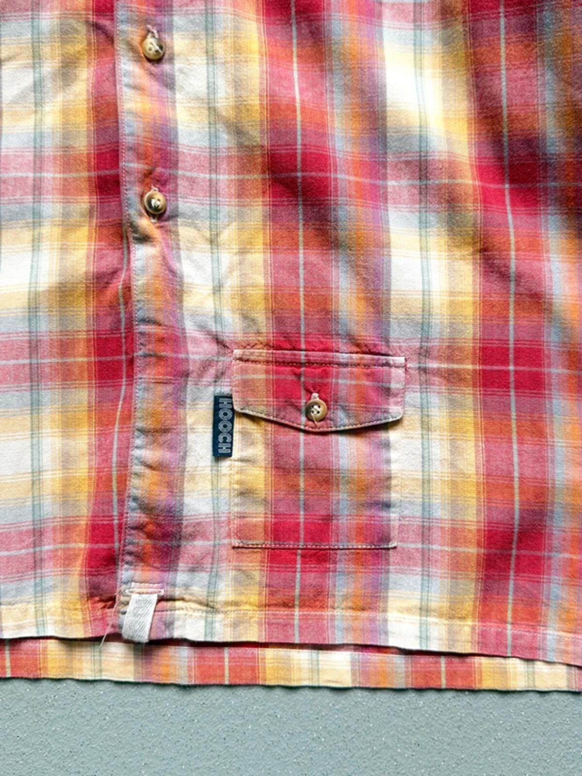 Hooch 90s Raver Check Shirt 2XL