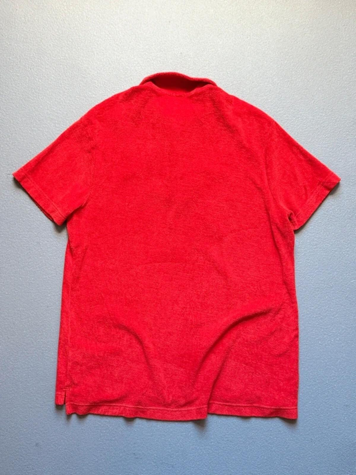 Spoke Jersey Towel Polo Shirt XL