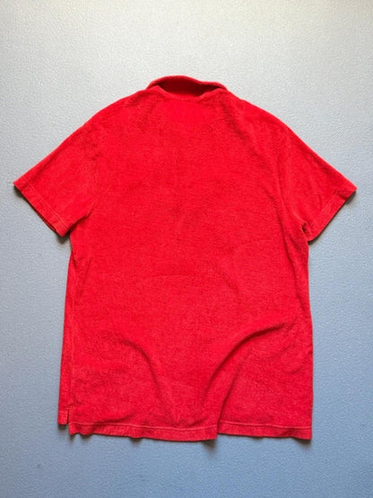 Spoke Jersey Towel Polo Shirt XL