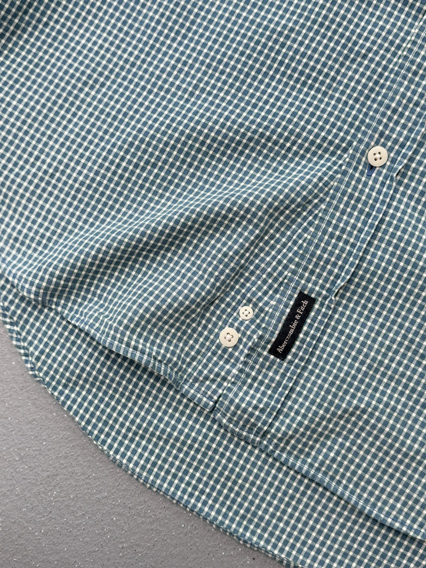 Abercrombie & Fitch Y2K Check Shirt XL