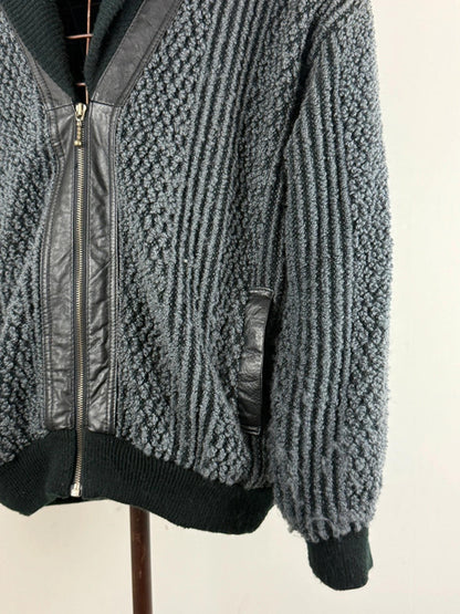 80s Archive Style Tufted Bomber Jacket XL