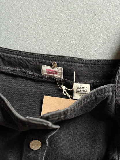 Levi’s Rhode Denim Mini Dress Small Black