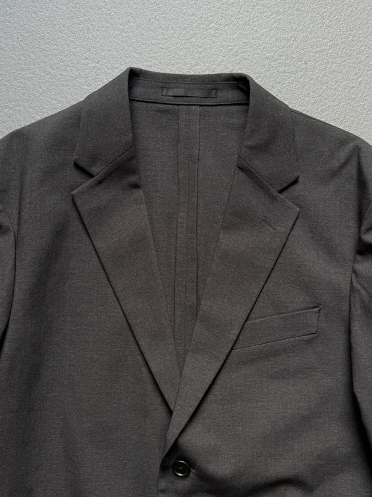 Uniqlo Grey Elasticated Suit Jacket Medium