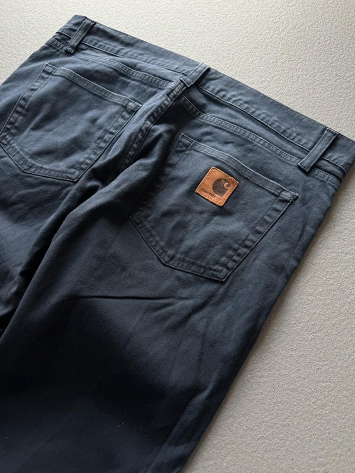 Carhartt Navy Rebel Pant Canvas 33 x 34