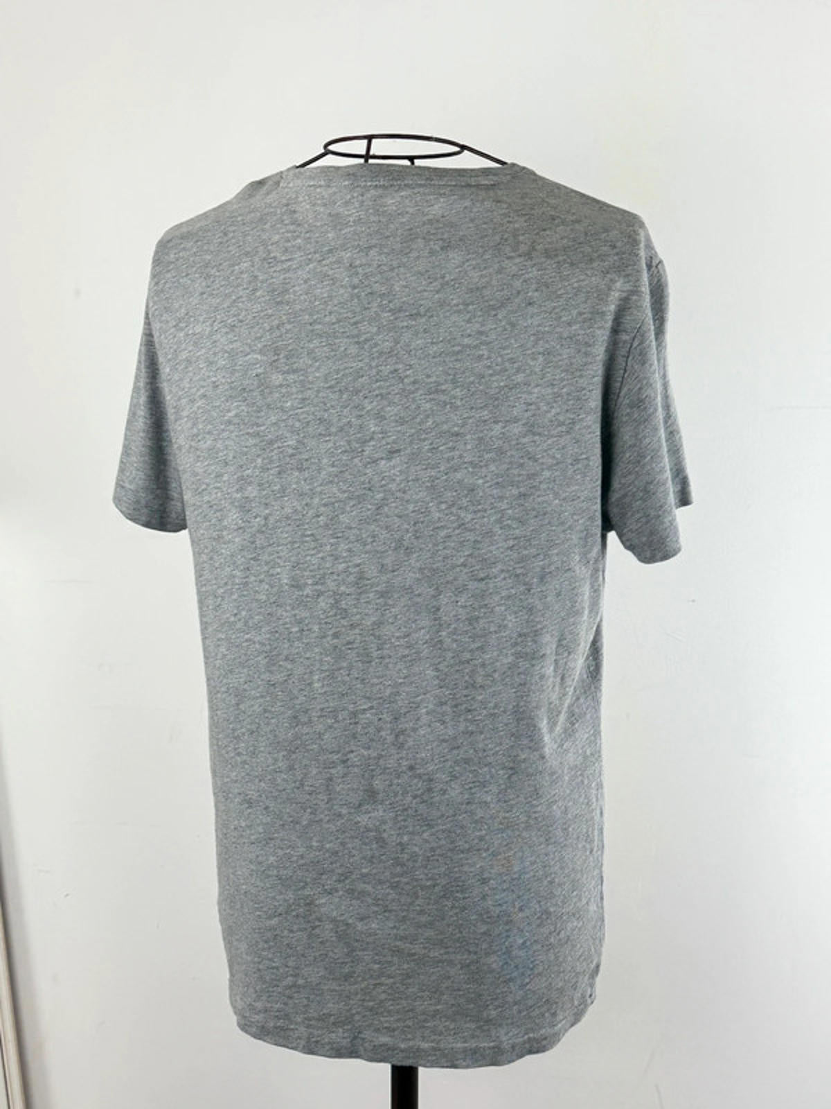 Polo Ralph Lauren T Shirt Medium Grey Spellout