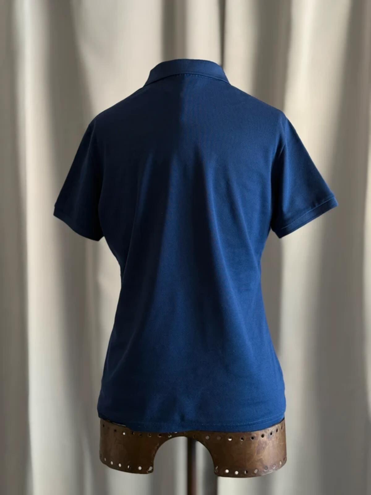 Lacoste Mesh Tennis Ladies Polo Shirt Size 14