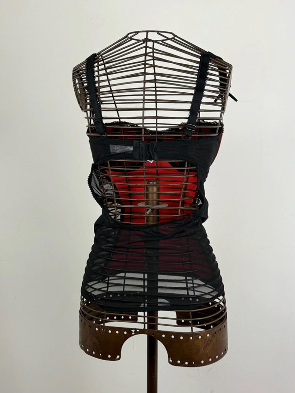 Y2K Camo Corset Top Large