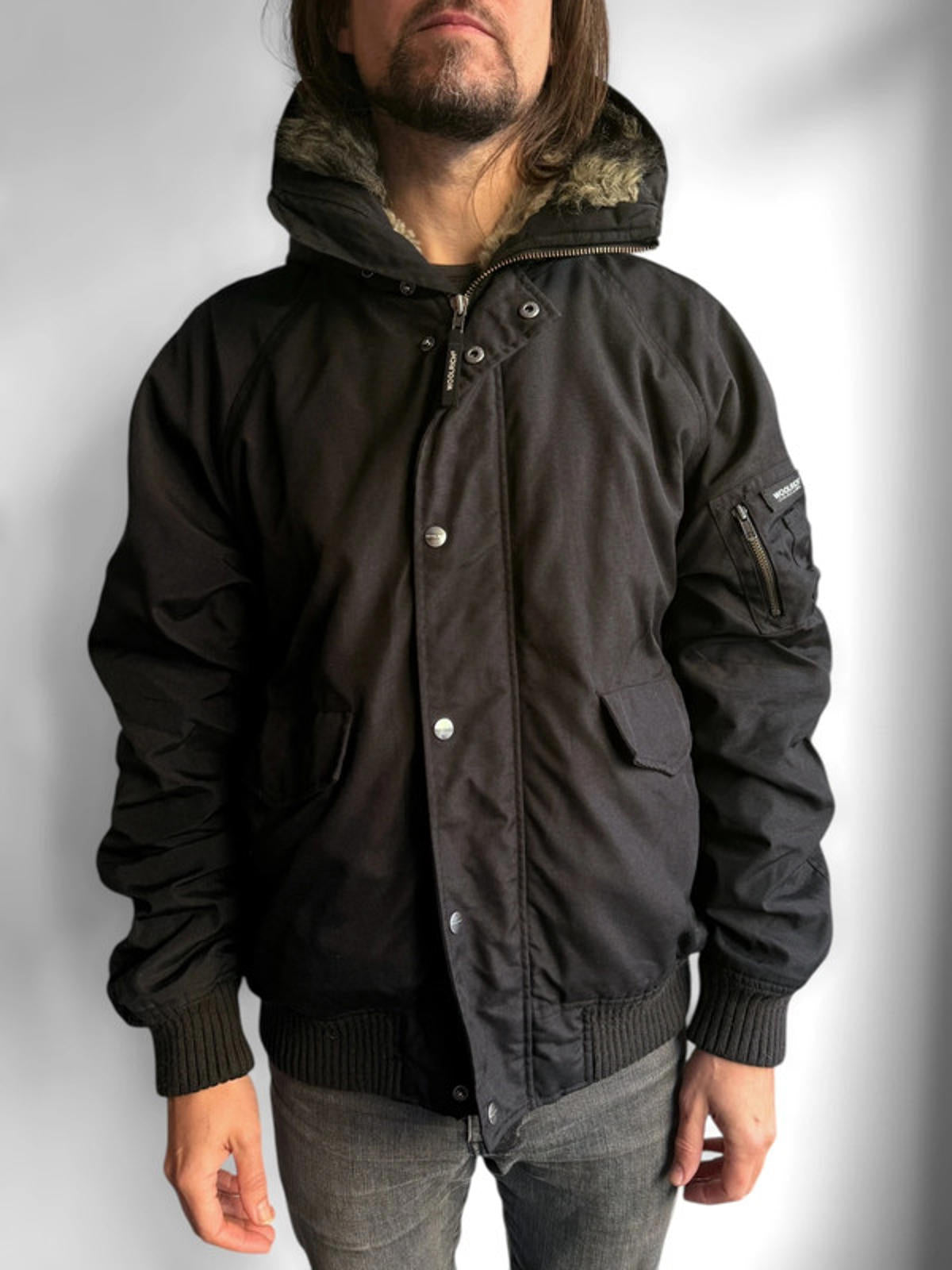 Woolrich Polar Bomber Parka Jacket XL