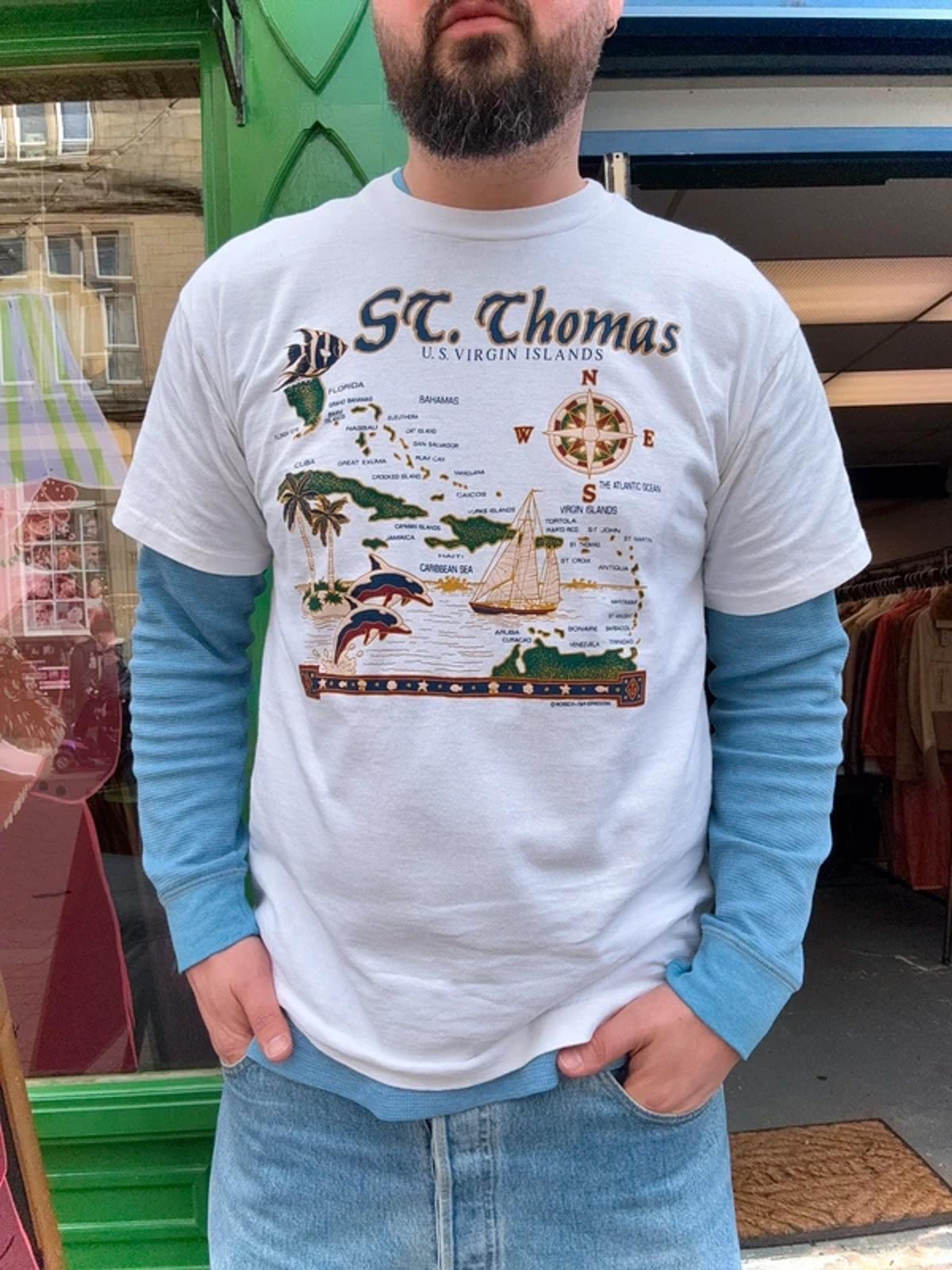 90s Single Stitch St Thomas Virgin Islands T Shirt Large