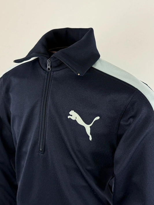 Puma 80s 1/4 Zip Track Sweater Small