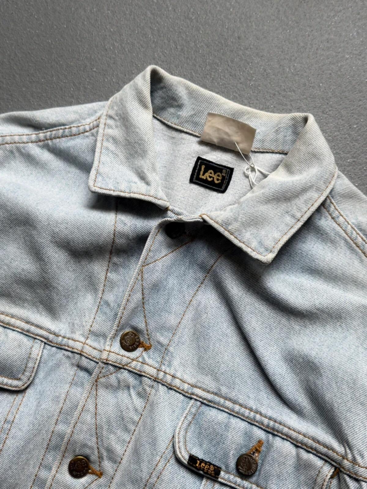 Lee Rider Jacket Medium 80s Vintage Light Blue