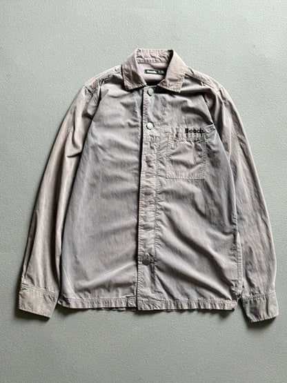 Bench Overshirt Small Y2K Utility Grey