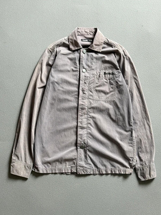 Bench Overshirt Small Y2K Utility Grey