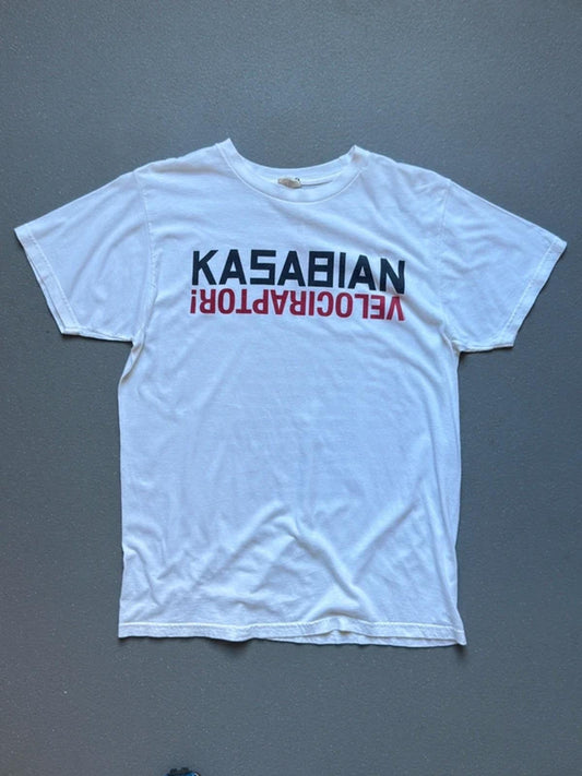 Kasabian Velociraptor Tour T Shirt Large 2012