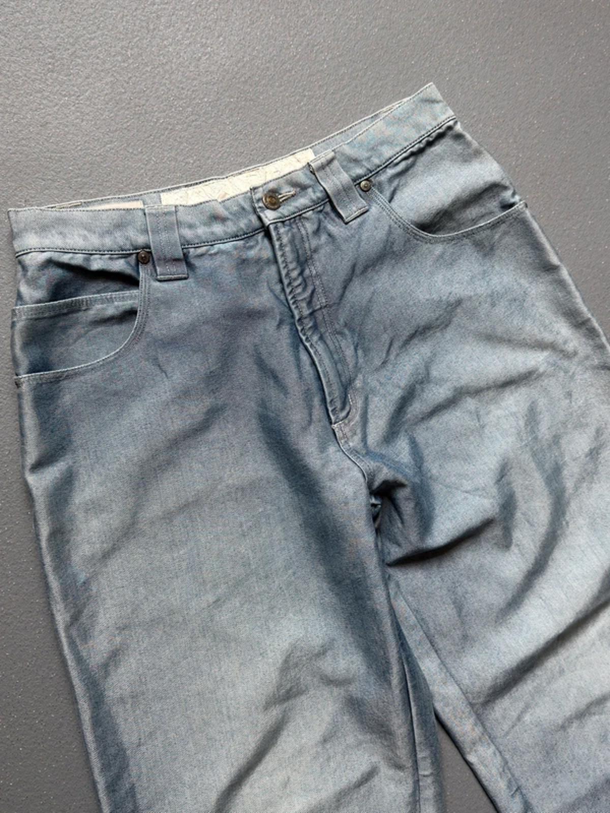 Y2K Baggy Hip Hop Shiny Jeans 33”
