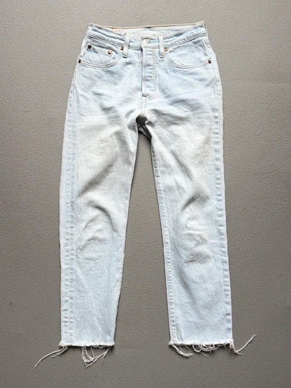 Levi’s 501 Premium Ladies Light Wash Jeans 24”