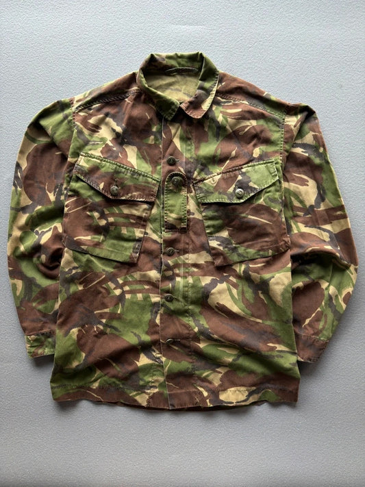 Vintage British DPM Camouflage Combat Shirt – Size M/L
