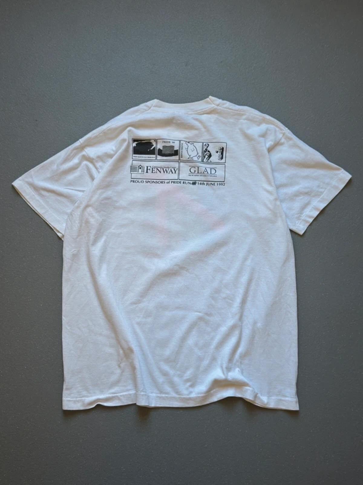 Vintage Single Stitch Gay Pride 90s T Shirt XL