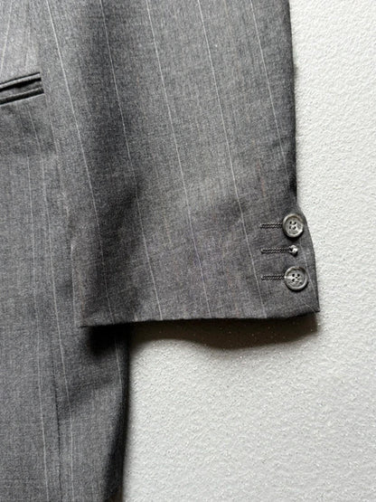 Yves Saint Laurent Vintage Double Breasted Jacket Grey