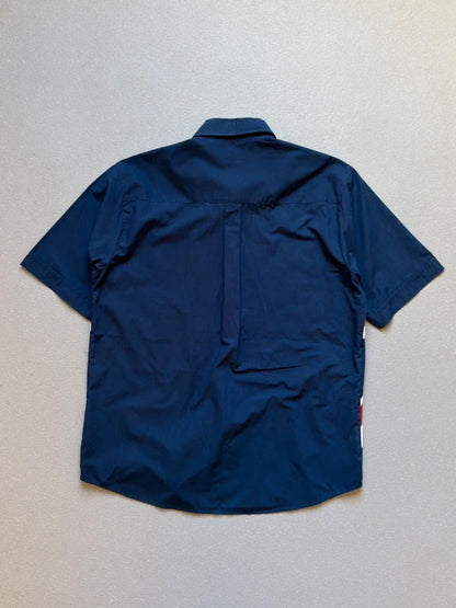 Y2K Whispering Smith Union Jack Shirt Large