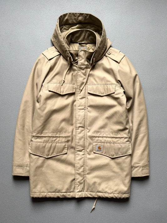 Carhartt Beige Parka Small