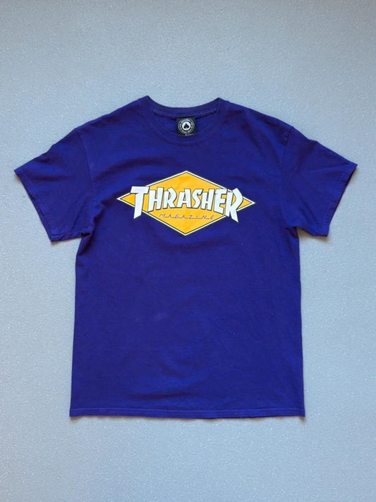 Thrasher Skateboarding Purple T Shirt Medium Mens
