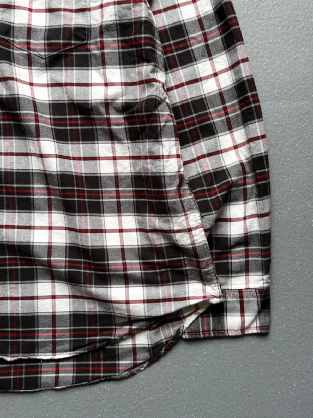 American Eagle Check Oxford Shirt XXL Ivy League