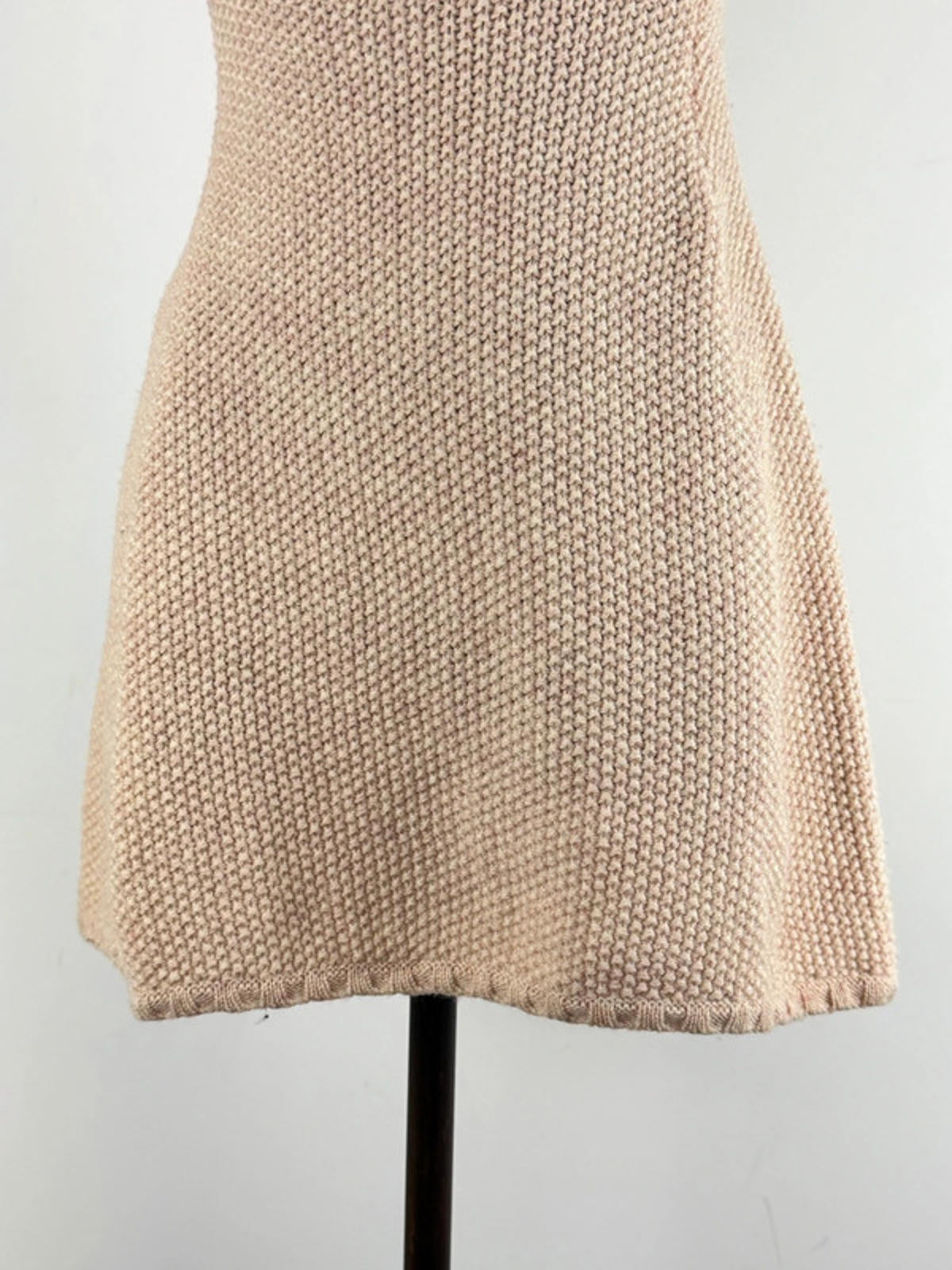 Anna Molinari Wool Knitted Mini Dress XS
