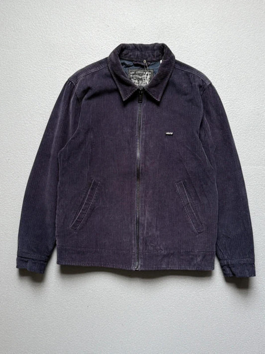 Levi’s Corduroy Zip Bomber Jacket Navy Small