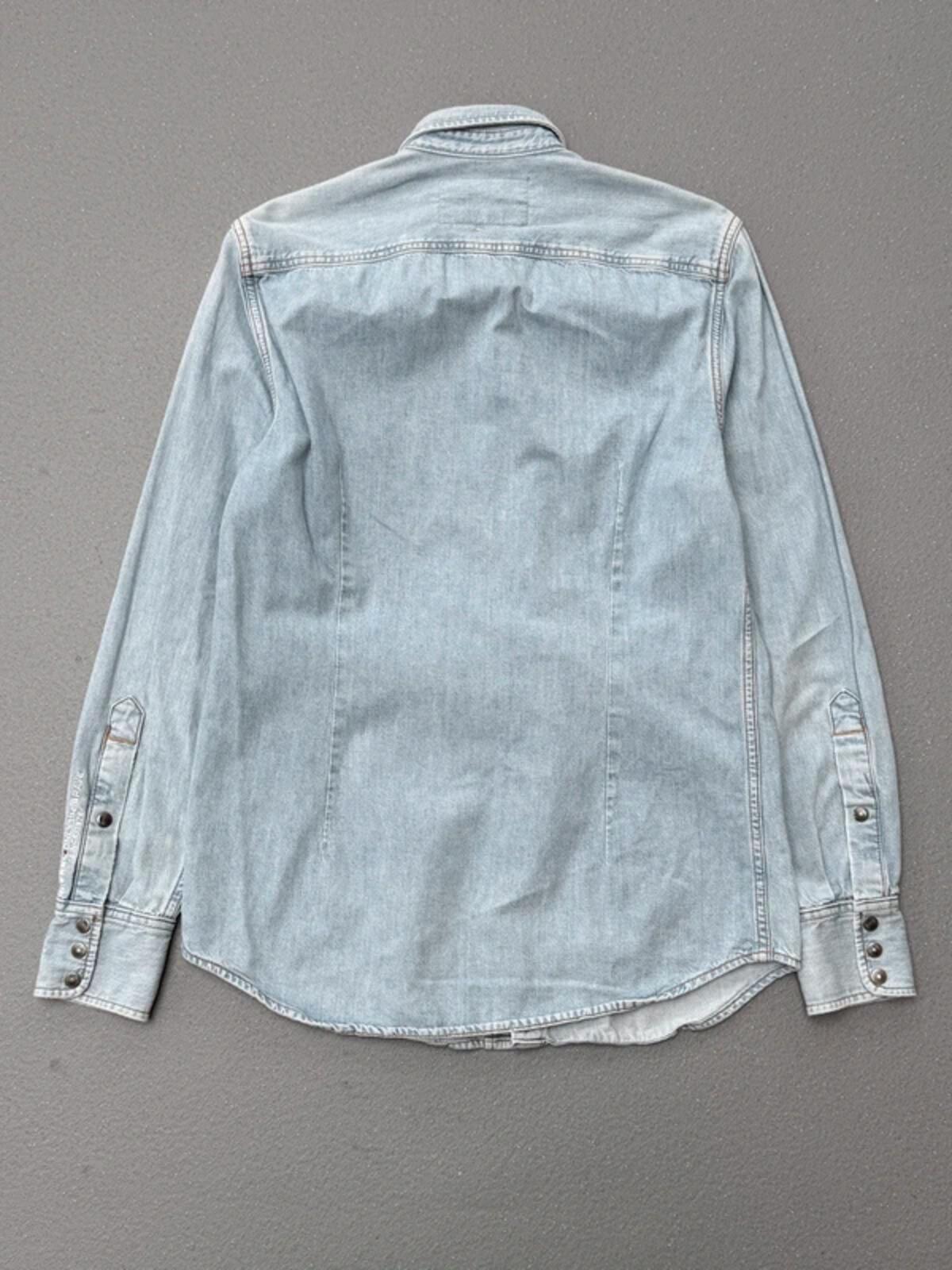 Diesel Denim Shirt Small Snap Button