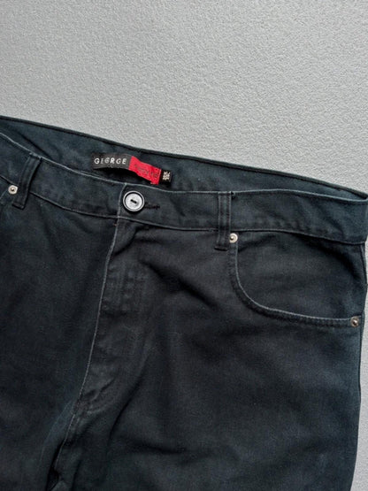 Baggy Fit 90s Black Jeans 36 x 29