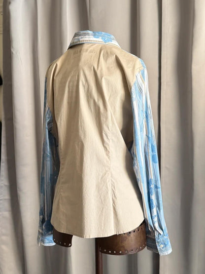 Vintage Y2K Fitted Shirt Ladies XL